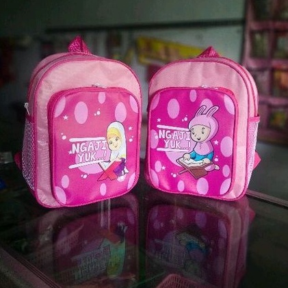 tas ransel ngaji anak cewek