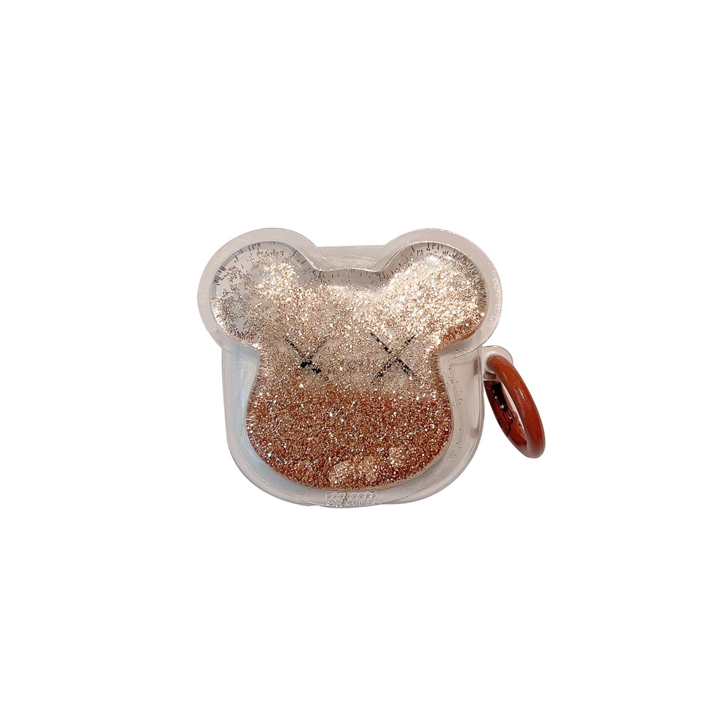 Samsung Buds Pro Pelindung Case Galaxy Buds Live Casing Pelindung Bluetooth Case Bud2 Kartun Pasir Hisap Flash Pink Bear