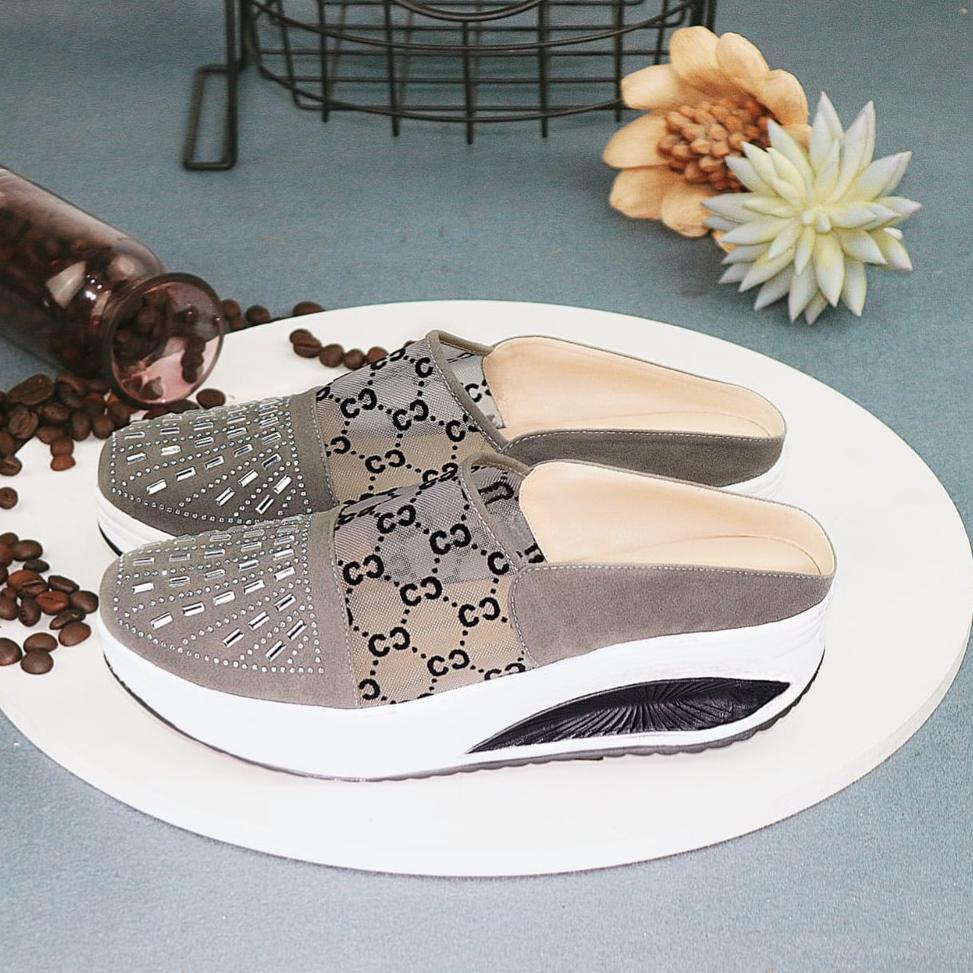 TERBARU gifari dr 62 sandal wedges wanita realpic