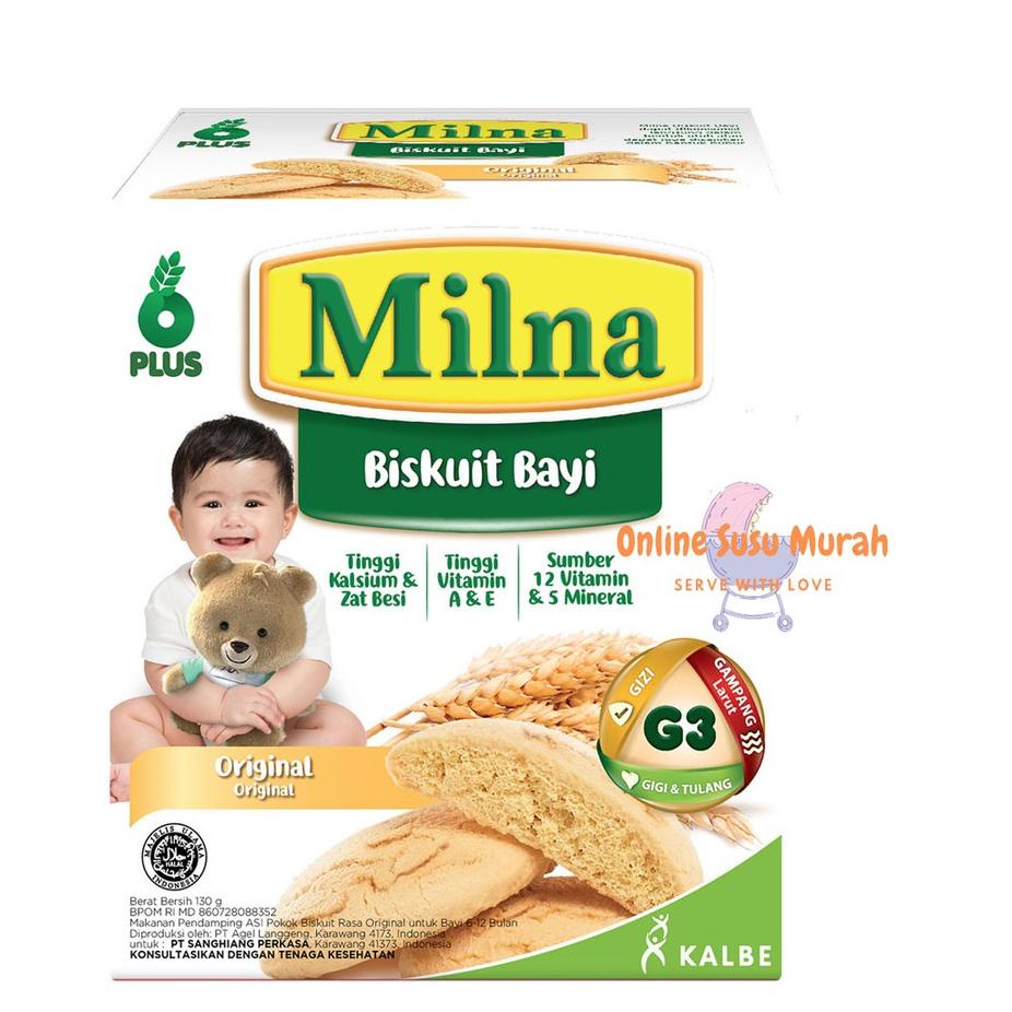 Serbu sekarangn4N8z MILNA BISKUIT BAYI USIA 6-12 BULAN