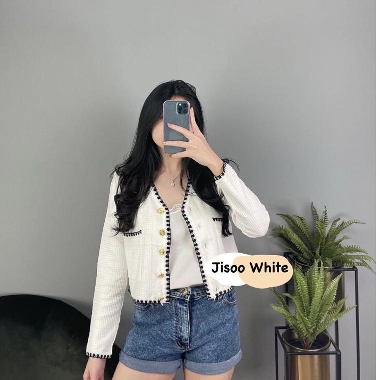 RECOMENDED Jisoo Cardigan / Cardigan Rajut Korea Vintage