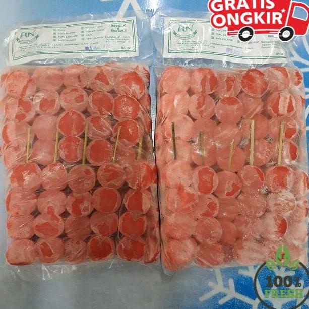 

G30 [PASTI FRESH]SCALLOP TUSUK MERAH ISI 22/TERMURAH/JAJANAN BEST SELLER MK05