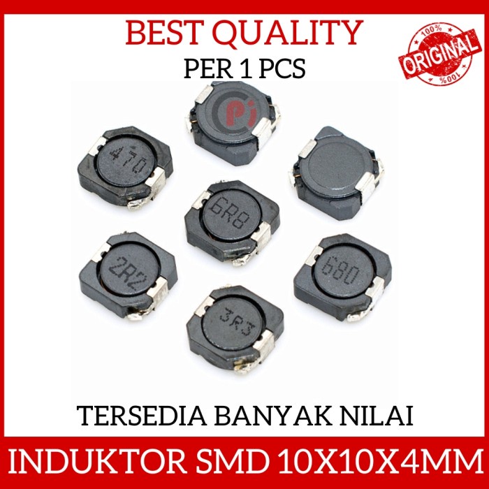 Inductor SMD CDRH104R 10x10x4mm 33 22 470 uH Power Induktor Lilitan