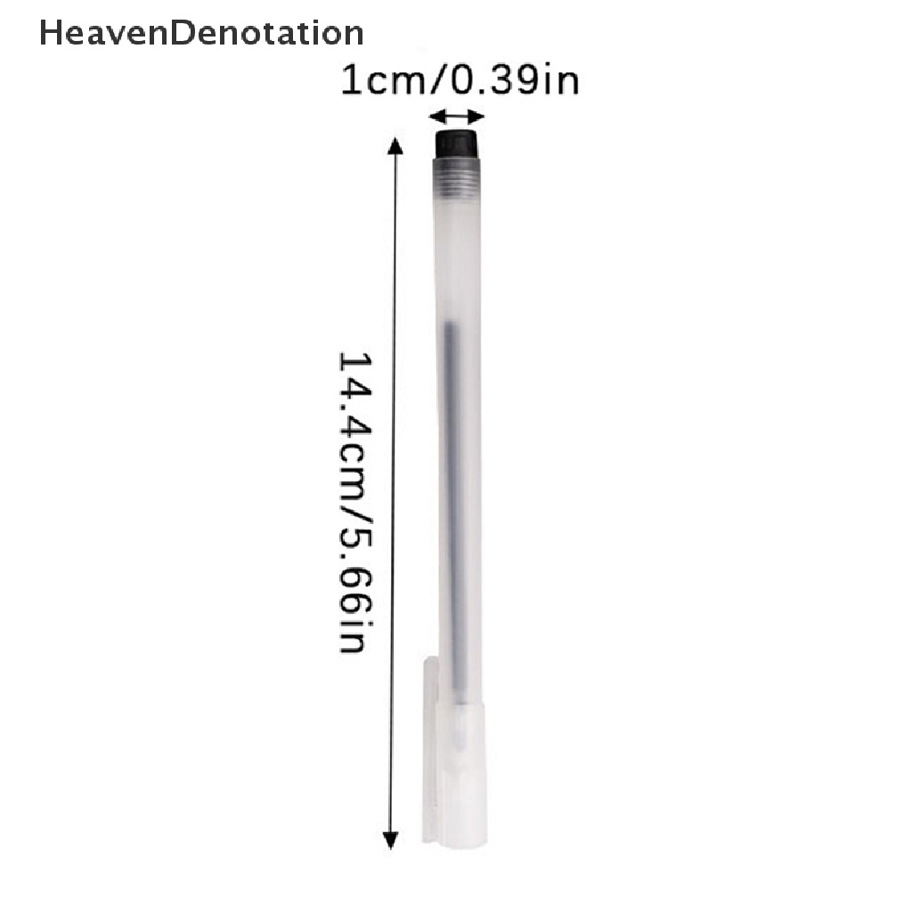 [HeavenDenotation] 10pcs 0.5mm Black Gel Pen Lucu Alat Tulis Pena Netral Untuk Sekolah Kantor Perlengkapan Ujian Alat Tulis Sig Pen HDV
