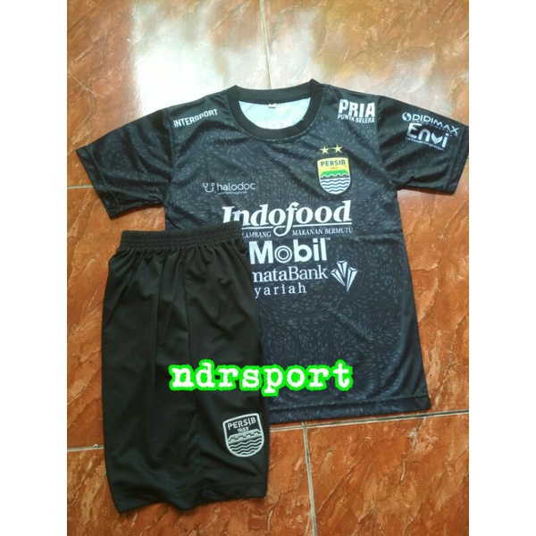 Setelan Jersey Anak-anak Sepak bola PERSIB/Kaos Baju Stelan olahraga Liga Indonesia