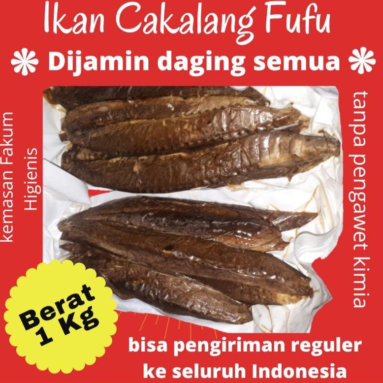 

>XC26619< Ikan Cakalang Fufu / Cakalang Asap berat 1Kg kemasan higienis / Cakalang Asap
