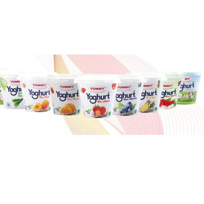 

☻ Yummy Yoghurt Cup 80 gram per 6 pcs ❋