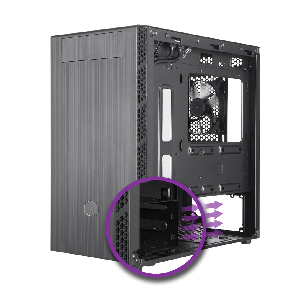 Cooler Master MasterBox MB400L Steel With ODD + 1 Fan Casing PC