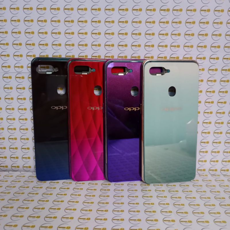 HOUSING BACK CASING FULLSET BACKDOOR+ BEZEL OPPO F9 ORIGINAL