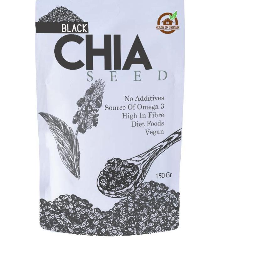 

☝ Organic Black Chia seed 500gr ♀