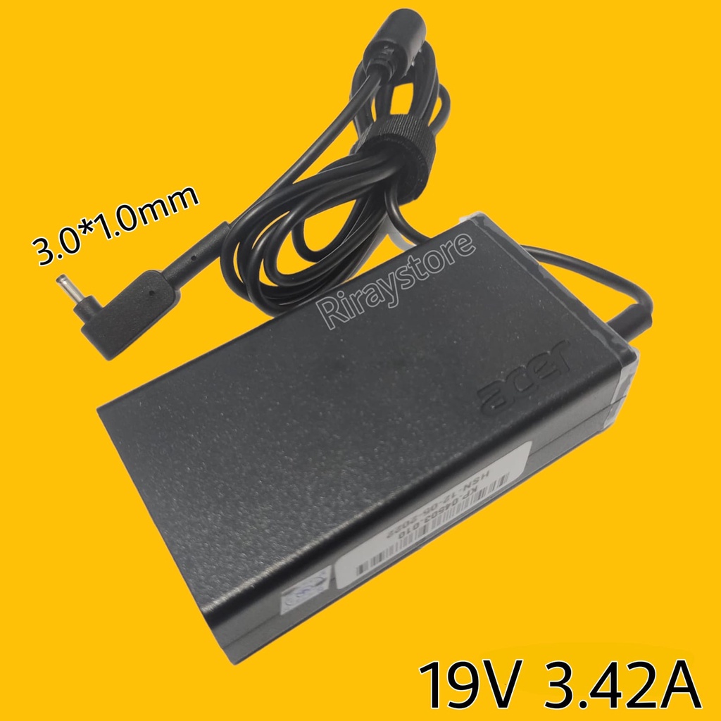 Charger Laptop Acer ChromeBook CB3-532 CB3-431 R 11 C720 C720P C730E C738T C740 CB3 CB5 CB311 19V 3.42A 65W