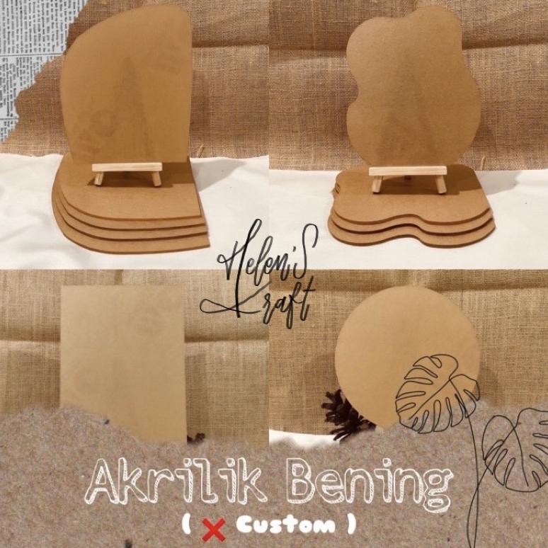 Ready Stok  AKRILIK LEMBARAN / ACRYLIC LEMBARAN / AKRILIK / ACRYLIC / CUSTOM AKRILIK / CUSTOM ACRYLI
