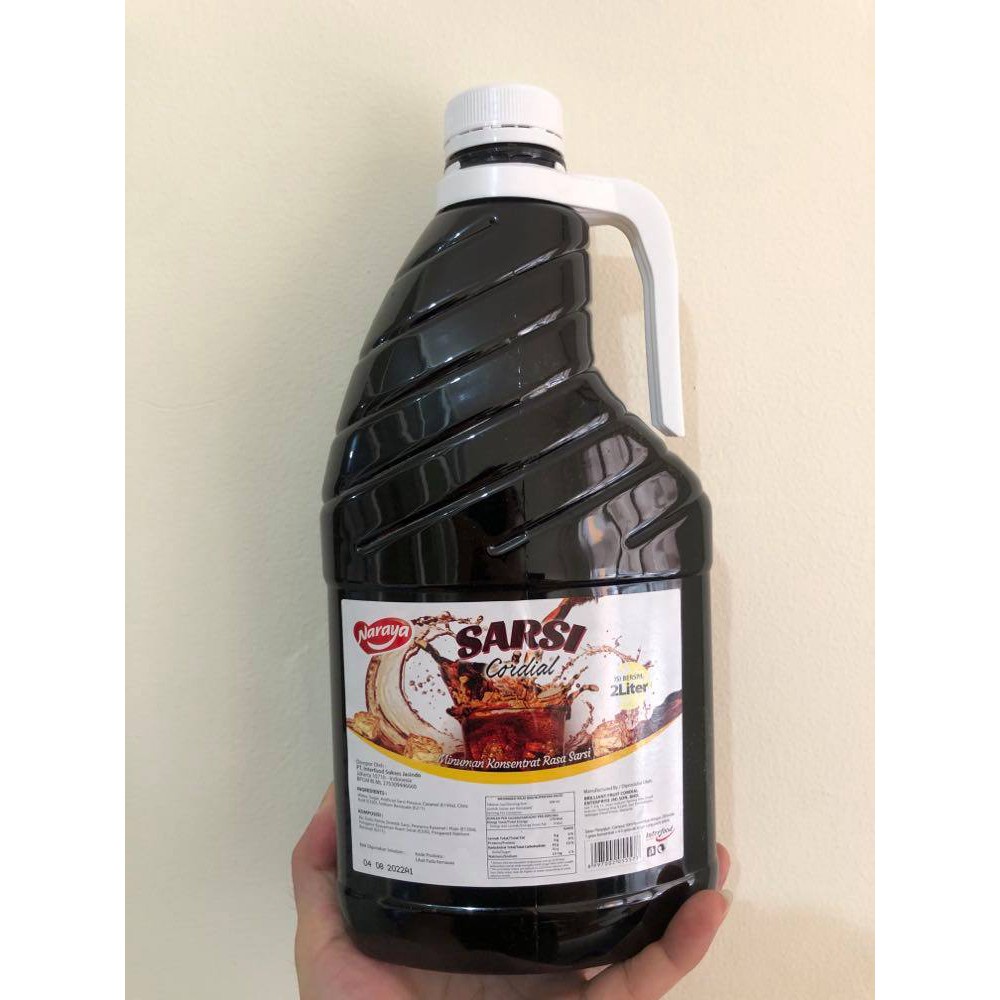 ✨NEW✨ -Naraya Sarsi Cordial/ Naraya Syrup Sarsi / Minuman Konsentrat Sarsi 2L- 1.1.23