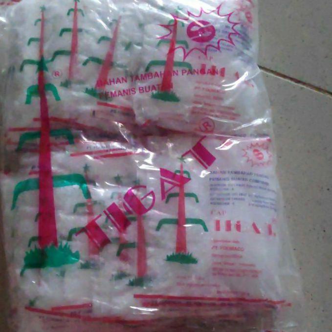 

➣ Sodium / Pemanis Cap Tiga Tebu 1pak isi 20 pcs ◙