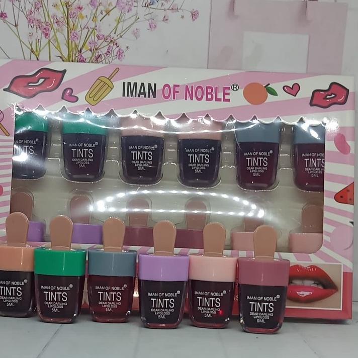 ➪ [LUSINAN] Liptint IMAN NOBLE Botol Ice Cream / SASIMI CANDY ۝