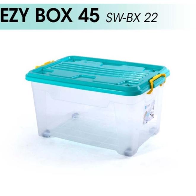 ✔️  Container box ezy 45 liter kotak plastik biggy vindo