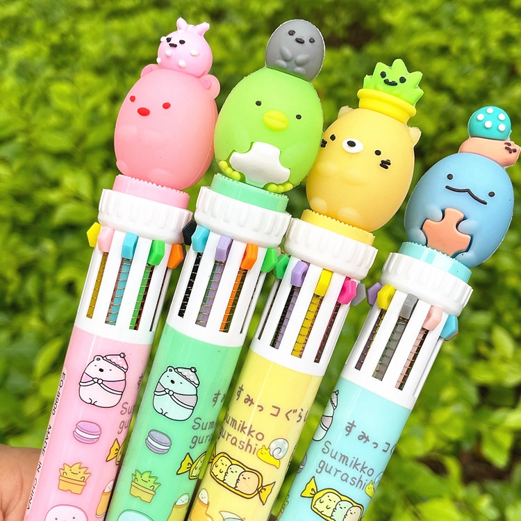 

Pulpen Karakter 10 Warna / Pena Karakter10 Warna / Pen 10 Colour Carakter
