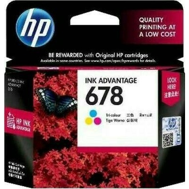 tinta hp 678 color original catridge 100%