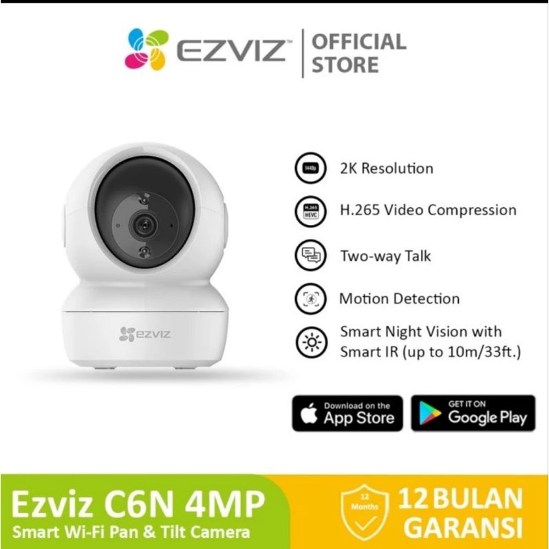 EZVIZ C6N 4MP ipcam wireless smart 4MP 2K