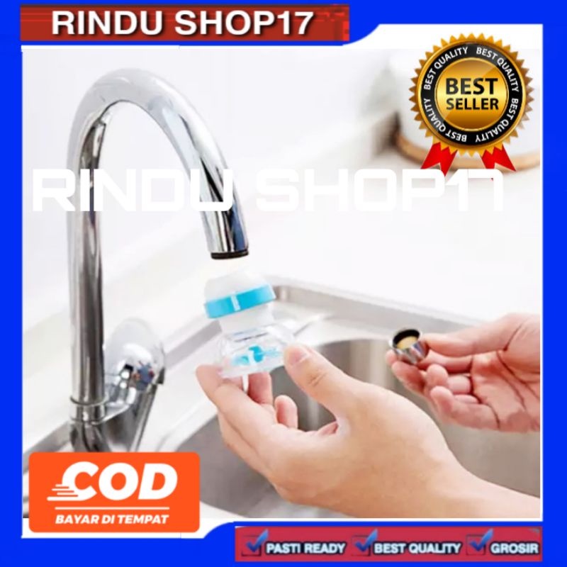 (RS)SAMBUNGAN KERAN AIR /KRAN  360 DERAJAT KRAN AERATOR SARINGAN ANTI SPLASH KUAT