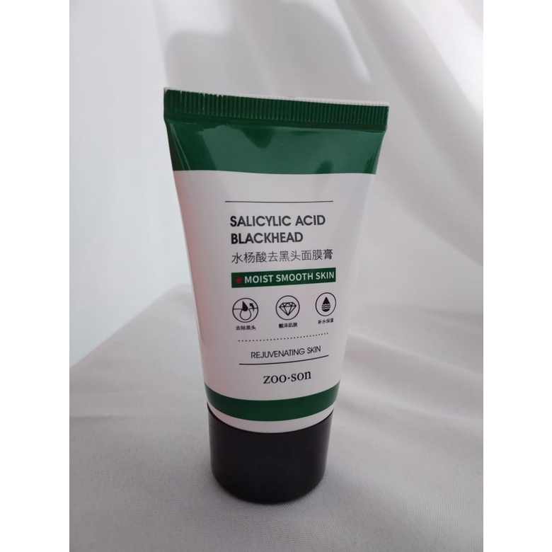 Salicyclic Acid Blackhead Masker Pencabut Komedo 40gr Original Menjaga Kulit Yang Rusak