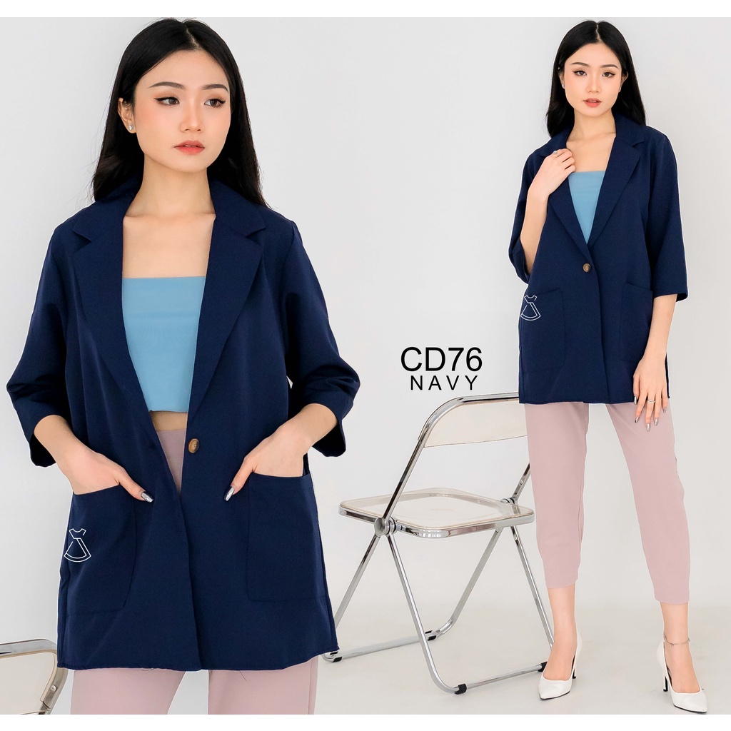 SEOLA - CD76 - Blazer  Cotton Casual