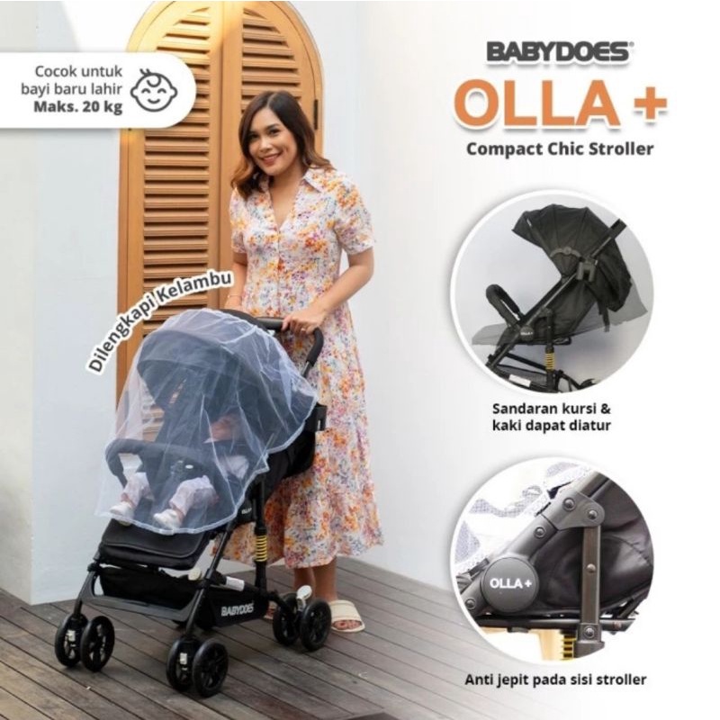 Stroller Babydoes olla + CH SY3120 Stroller Babydoes Olla Plus + / Kereta Bayi