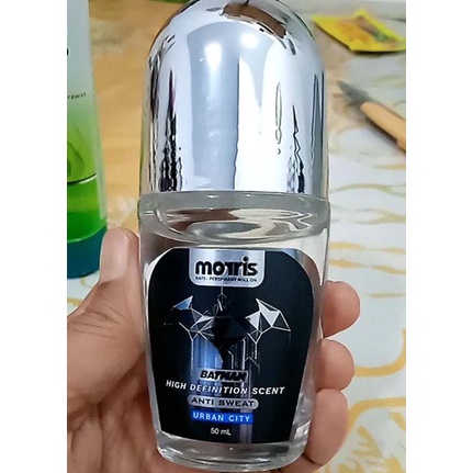 [BATMAN EDITION] [WANGI SEHARIAN] [ROLL ON | 50ML] [BPOM] Morris Deodorant Roll On Anti Perspirant 50ml - Batman / Deodorant_Cerianti