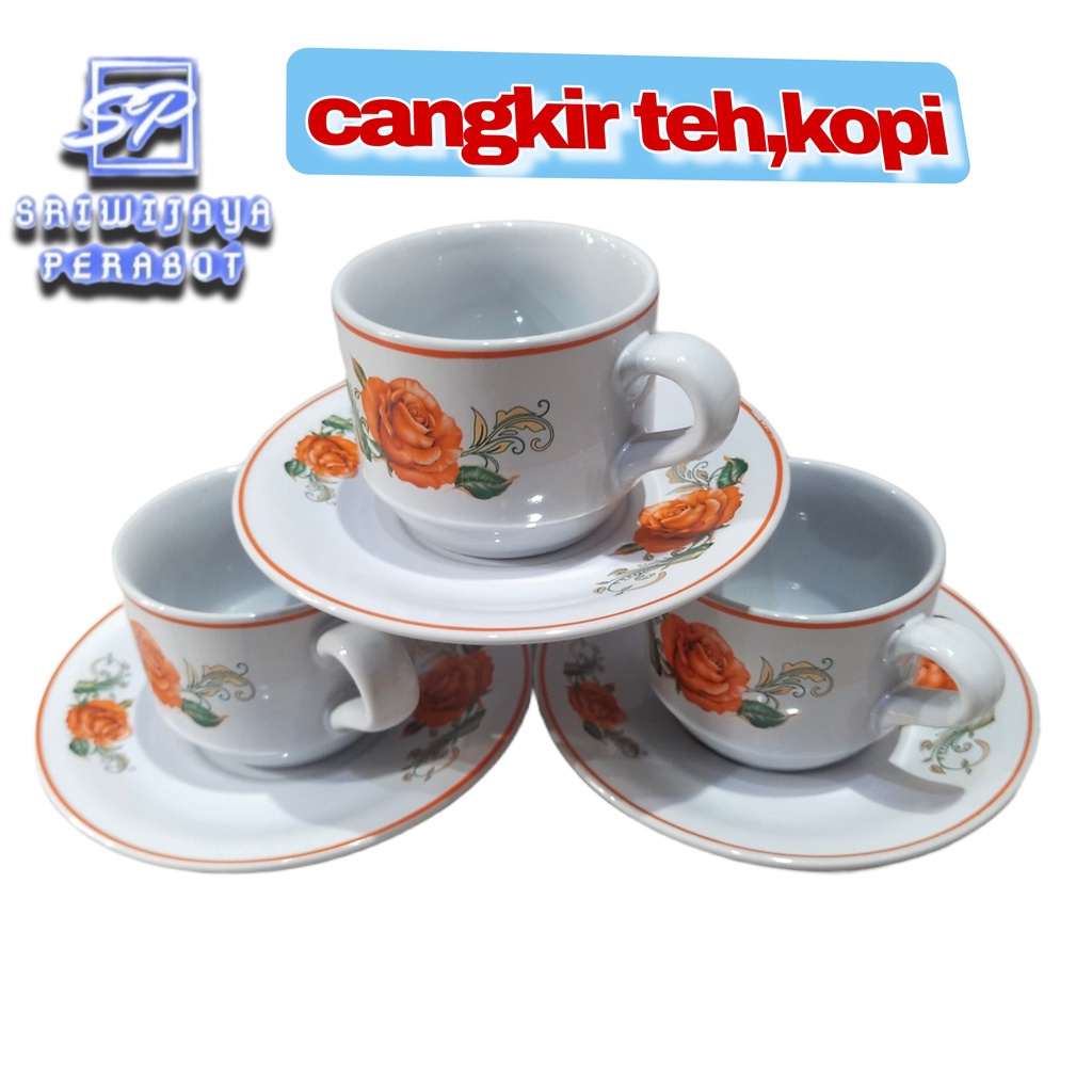 CANGKIR TEA | CANGKIR TATAK KERAMIK ROSH