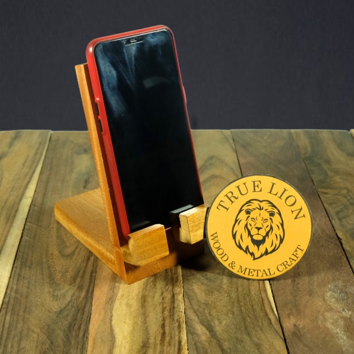 STAND HP KAYU / TEMPAT HP TERMURAH / STAND HP UNIK