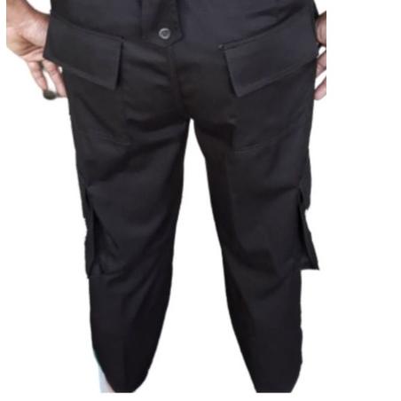 ☆ CELANA PDL SATPAM COKLAT GELAP ❂