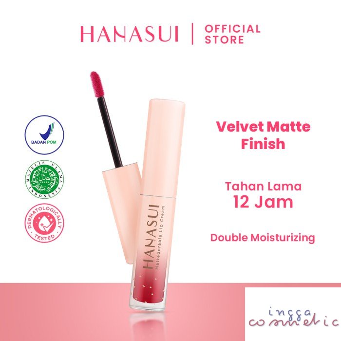 HANASUI MATTEDORABLE LIPCREAM NO.5