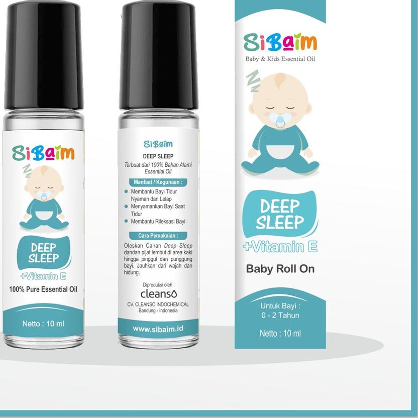 ✩ Membuat Bayi Tidur Lebih Nyenyak - SIBAIM BABY DEEP SLEEP Essential Oil 10ml by psiko ✳