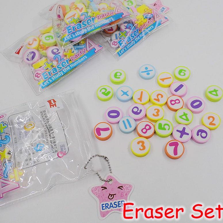 

M81 Penghapus pencil mini Number || ERASER NUMBER TERMURAH が