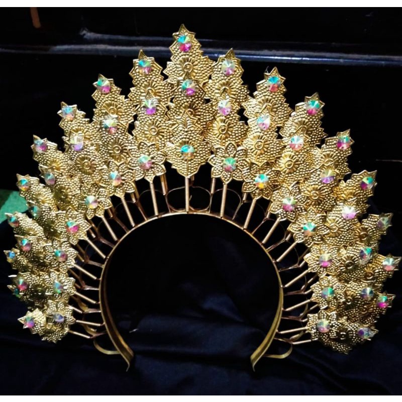 Bando pengantin adat Bugis Makassar set  ( bando 3 tiga susun ) murah ready