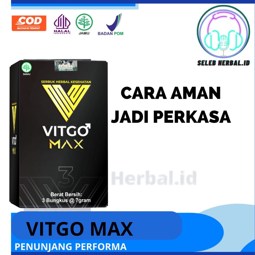 Jual Vitgo Max Vitgomax Obat Kuat Herbal Stamina Sex Penunjang