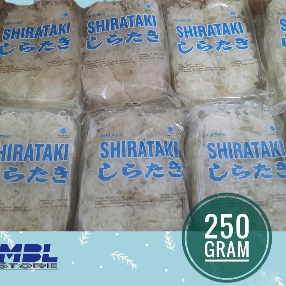 

>XG34448< Dry Shirataki - Mie Kering Shirataki ( isi 10pcs ) 250g