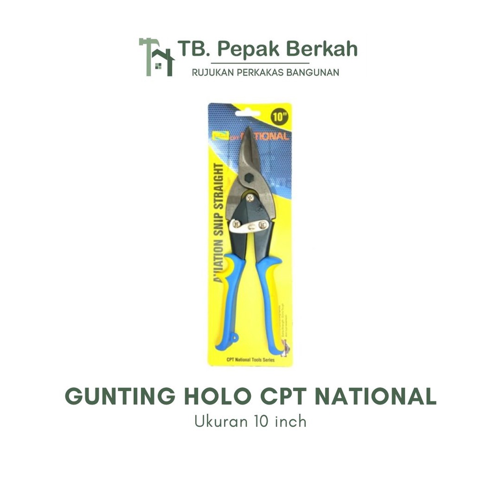 

Gunting Holo Gunting Baja Ringan Aviation Snip 10" CPT National