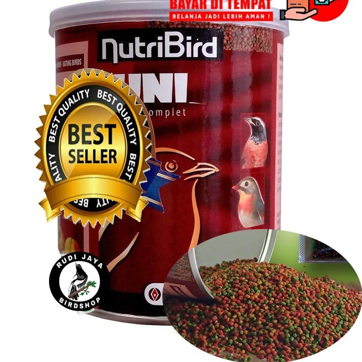 NTI500 NUTRIBIRD NUK UNI KOMPLET KALENG 250 GRAM VERSELE LAGA ASLI PUR VOER PAKAN MAKANAN BURUNG PLE
