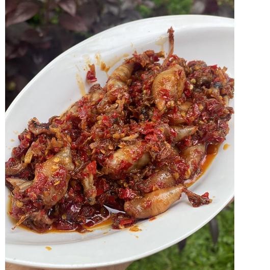 

➹ cumi asin sambel merah ✮