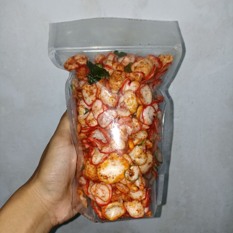 

Kerupuk Bantat kerupuk Seblak bantat pedas 250 gram