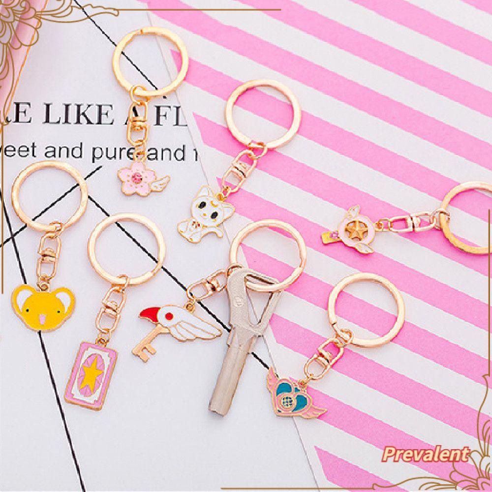 Preva Key Girly Heart Pendant Gantungan Kunci Logam