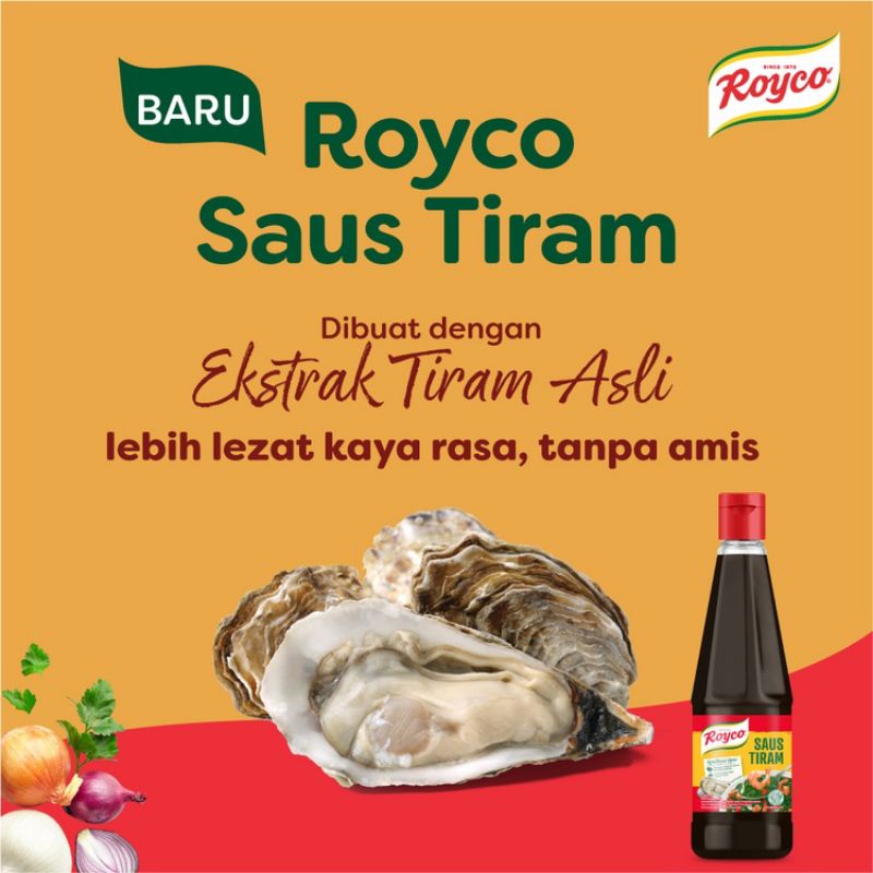 

Royco Saus Tiram penyedap rasa 275ml