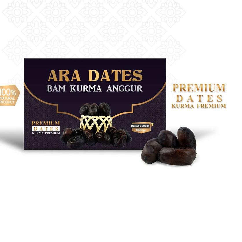 

➲ Kurma Bam ARA DATES PREMIUM KEMTAN Import Kurma Super Kurma Lembut ✽