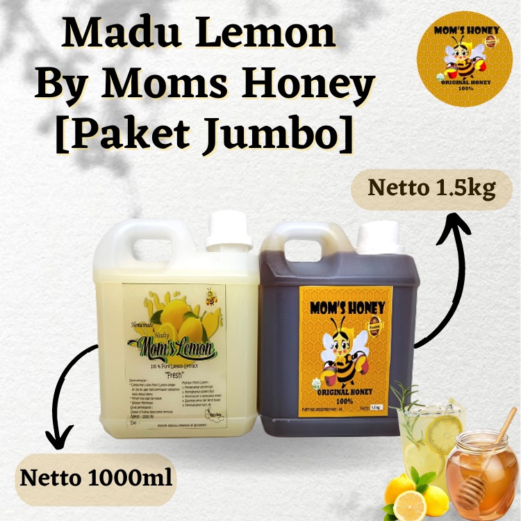 

Madu Plus Sari Lemon Asli Paket Jumbo By Moms Honey Baik Untuk Kesehatan Kulit