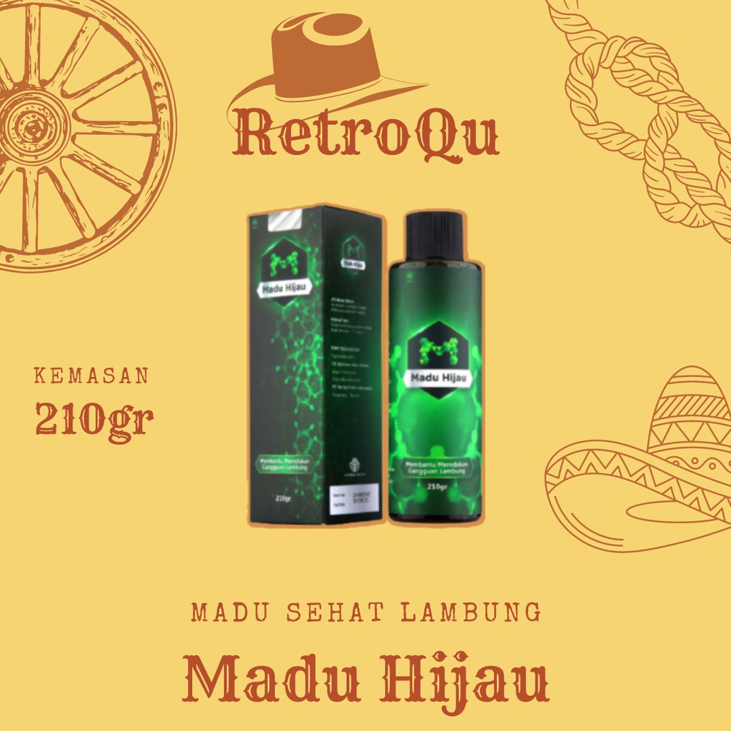 

MADU HIJAU M ORIGINAL - MADU KESEHATAN UNTUK MENJAGA LAMBUNG DARI MAAG / GERD / ASAM LAMBUNG KRONIS - KEMASAN 210 gr