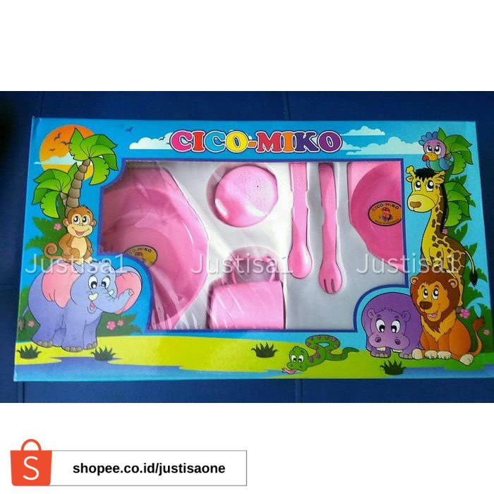 Tempat makan bayi cico miko medium / feeding set