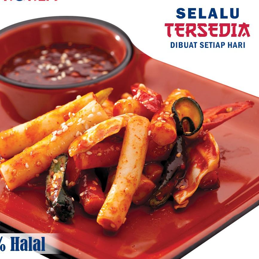 

☜ PLAZA KOREA TTEOKBOKKI 400 GR + SAUCE FRESH - TTEOK TOPOKKI TOKPOKI KOREAN FOOD RICE CAKE KUE BERAS KOREA ♬