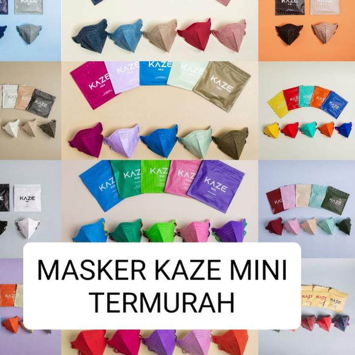 BISA COD ORIGINAL MASKER KAZE MINI / Masker Nagita Terjangkau .