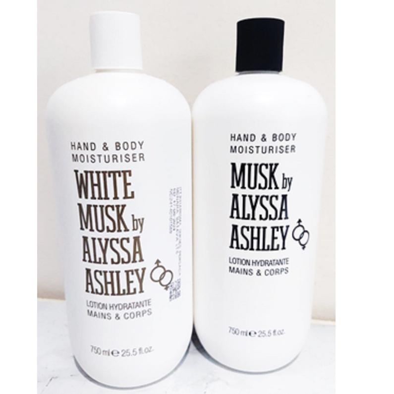 ✧ MUSK ALYSSA ASHLEY LOTION 750ML ORIGINAL  ☝
